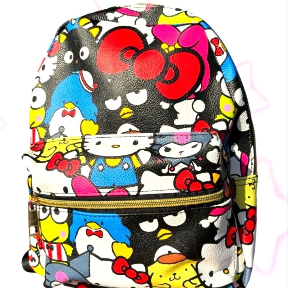 Hello Kitty & Friends All Over Print Deluxe Mini Backpack